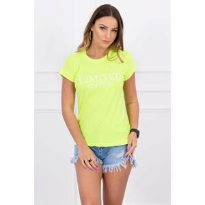 Blouse Limited Edition Yellow Neon