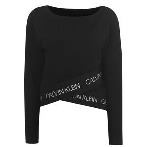 Calvin Klein Performance Boatneck Pullover Sweatshirt