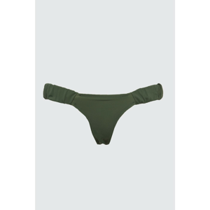 Trendyol Green Stripe Detailed Bikini bottom