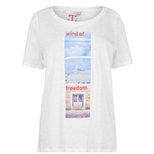 Oui Print T-Shirt Ld02