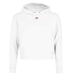 Tommy Sport Crop Taped Hoodie