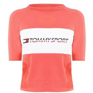 Tommy Sport Cropped Raglan T Shirt