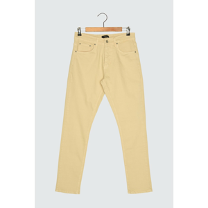 Trendyol Beige Men's Skinny Fit Pants