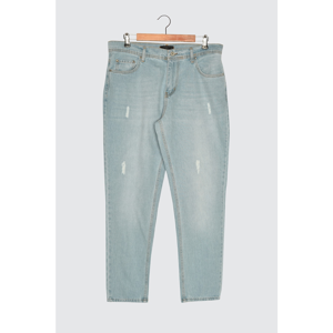 Trendyol Blue Male Destroyed Relax Fit Jeans