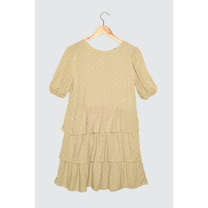 Trendyol Camel Pointy Dress