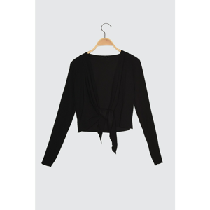 Trendyol Knitted Blouse with Black Binding Detail