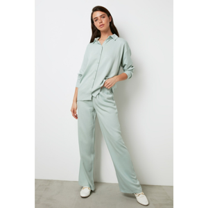 Trendyol Mint Wide Leg Pants