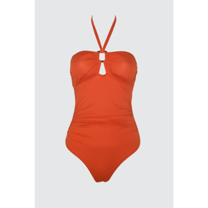 Trendyol Red Accessory Detailed Fitting Swimsuit