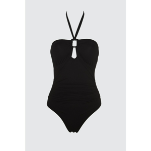 Trendyol Black Accessory Detailed Fitting Swimsuit