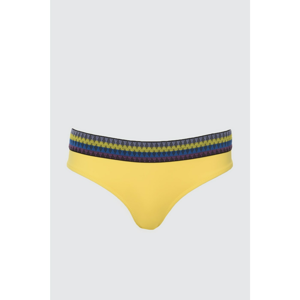 Trendyol Bikini Bottom - Yellow - Colorblock