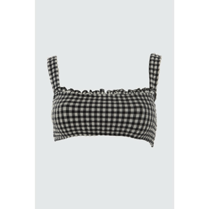 Bikiny vrchný diel Trendyol Checkered