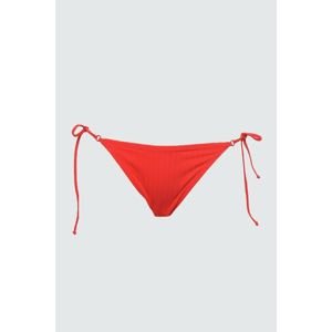 Trendyol Bikini Bottom - Red - Plain