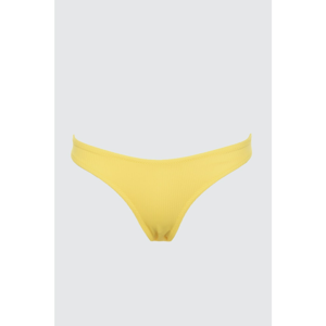 Trendyol Bikini Bottom - Yellow - Plain