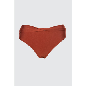 Trendyol Tile Bust Detail High Waist Bikini bottom