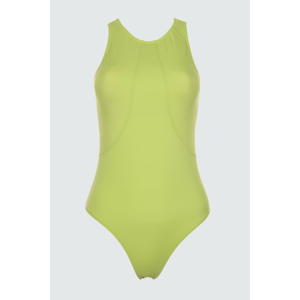 Trendyol Green Halter Neck Swimsuit