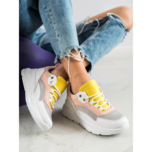SHELOVET STYLISH LACE-UP SNEAKERS