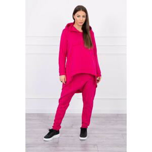 Set with trousers Baggy fuchsia