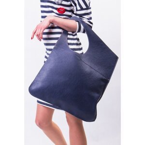 Look Made With Love Woman's Handbag 55560 Mare Navy Blue/Red