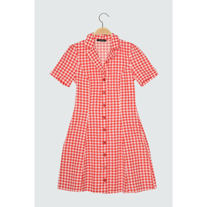 Trendyol Red Square Shirt Dress