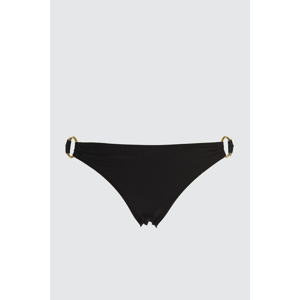 Trendyol Black Accessory Detailed Bikini Bottom