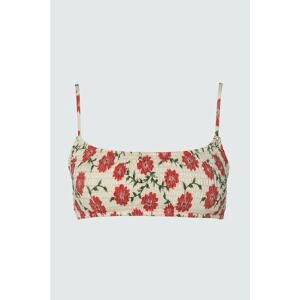 Bikiny vrchný diel Trendyol Floral patterned