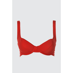 Trendyol Red Balen Bikini Top