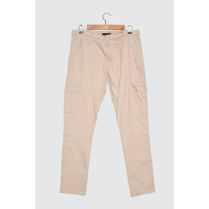 Trendyol Stone Male Slim Fit Cargo Pocket Pants