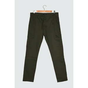 Trendyol Haki Male Slim Fit Cargo Pocket Pants