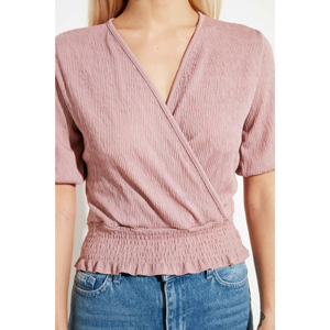 Trendyol Salmon Gipeli Knitted Blouse