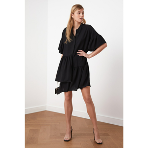 Trendyol Black Asymmetric Dress