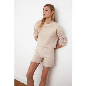 Trendyol Beige Wick Knitted Bottom-Top Tool