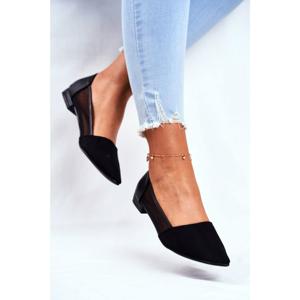 Women's Classic Ballerinas Black Fibe