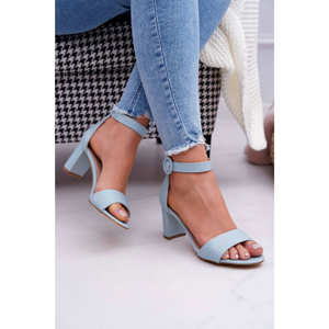 Women's Lexi Blue High Heel Sandals