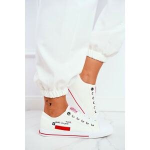 Women's Sneakers Big Star White FF274079