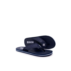 Men's Slides Flip flops Big Star Navy Blue DD174676