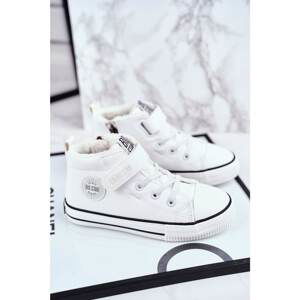 Children's Shoes Sneakers Big Star Warm White GG374033