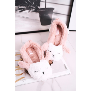 Women's Slippers With Fur Sheep Pink Ben