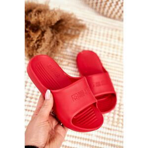 Children's summer slippers Big Star - red