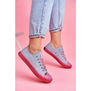 Women's Sneakers Big Star Blue Pink FF274260