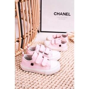 Children's Velcro Sneakers BIG STAR HH374099 Pink