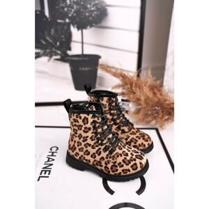 Children's Boots With Zipper Leopard Dafne
