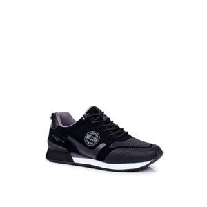 Men's Sport Shoes Sneakers Big Star Black GG174548