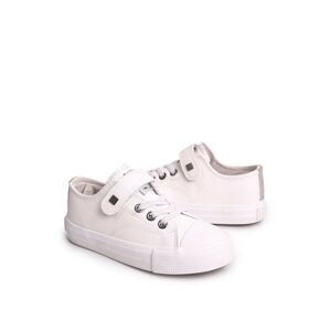 Children's Leather Sneakers BIG STAR EE374035 White