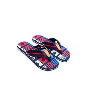 Men's Slides Flip flops Big Star Navy FF274A484