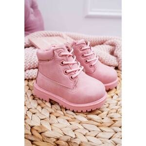 Children's Trapers Boots Pink Dexter