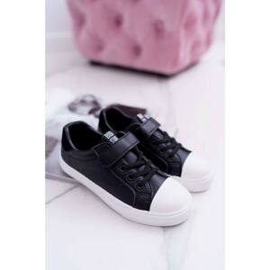 Children's Sneakers With Velcro Big Star DD374108 Black
