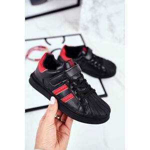 Children's Sport Shoes Big Star With Velcro Black GG374022