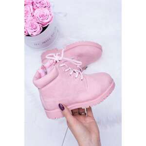 Powder Pink Warm Children's Trapers Boots Dexter