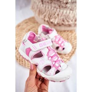 Children's Sandals Shoes Big Star White FF374207