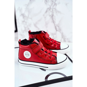 Children's Shoes Sneakers Big Star Warm Red GG374034